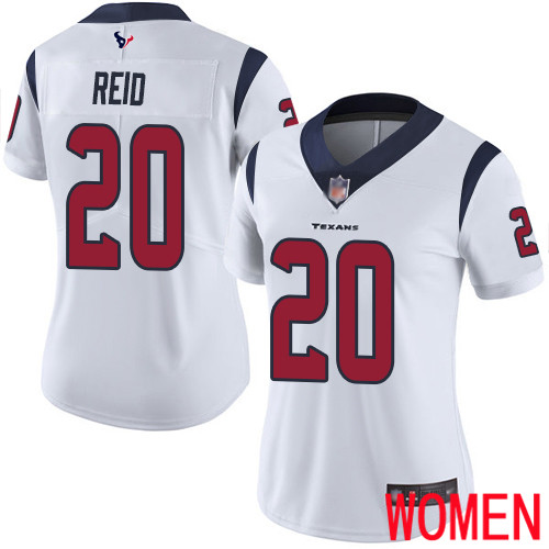 Houston Texans Limited White Women Justin Reid Road Jersey NFL Football #20 Vapor Untouchable->youth nfl jersey->Youth Jersey